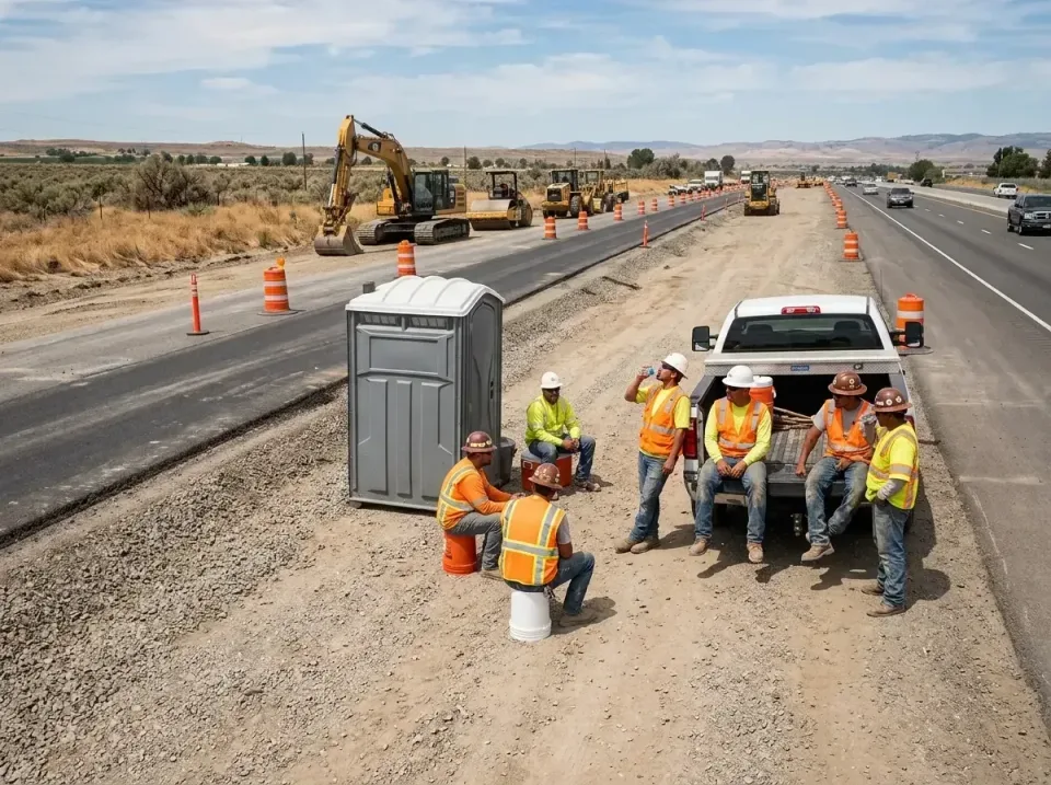 highway-road-construction-crew-007 — frequently asked questions, Porta Potty and Restroom Rentals in Sissonville, WV
